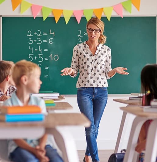 Teacher In Blue Jeans